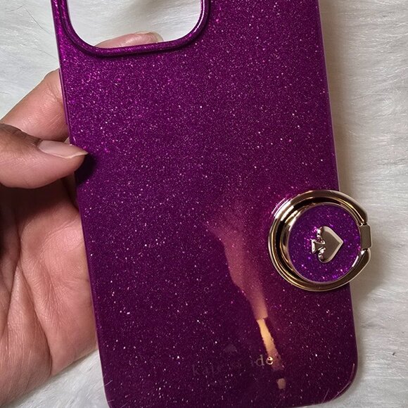 Kate Spade Glitter iPhone 15 Pro Max Case KJ077 - Picture 4 of 6